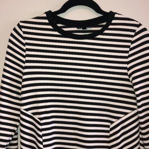 Topshop Women’s Striped Sweater Dress